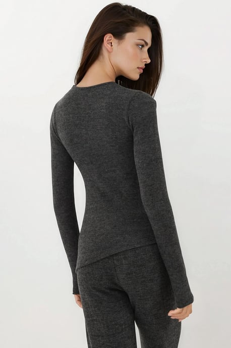 Hemdbluse mit weichem Griff und langen Ärmeln - Image 3