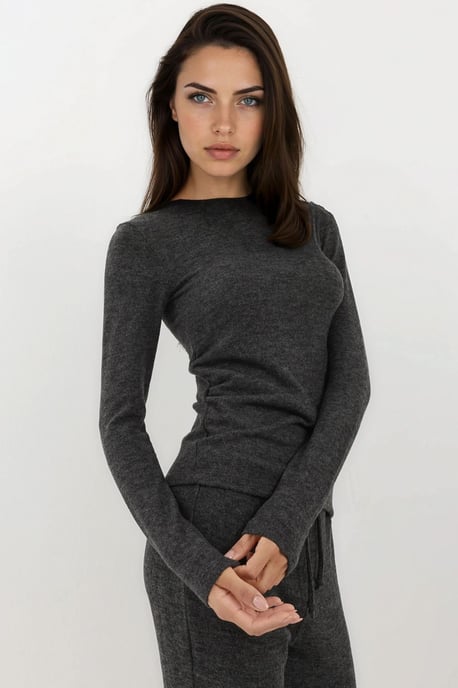 Hemdbluse mit weichem Griff und langen Ärmeln - Image 5