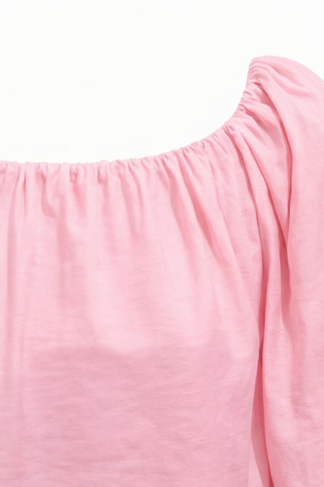 Modal-Blend Bluse mit Madonna-Kragen und Rüschendetail - Image 2