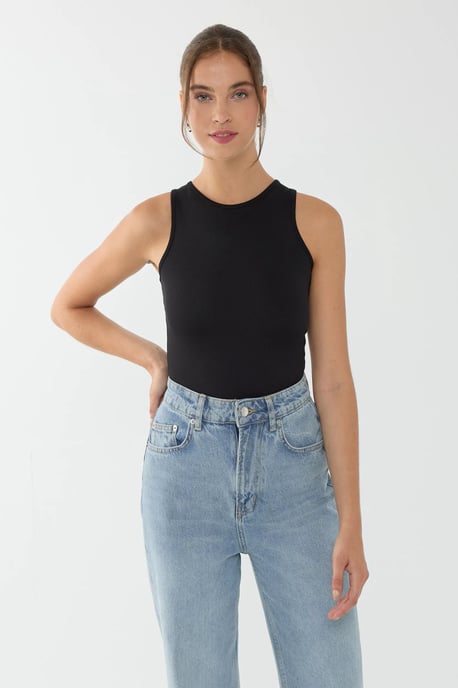 Basic Rundhalsausschnitt Body - Image 2