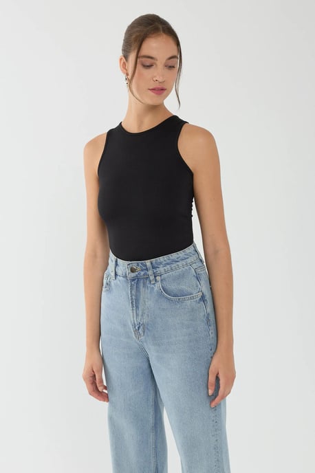 Basic Rundhalsausschnitt Body - Image 5