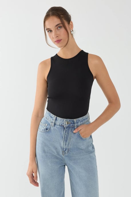 Basic Rundhalsausschnitt Body - Image 6