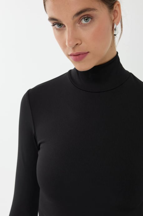Basic Rollkragenstrickbody - Image 6