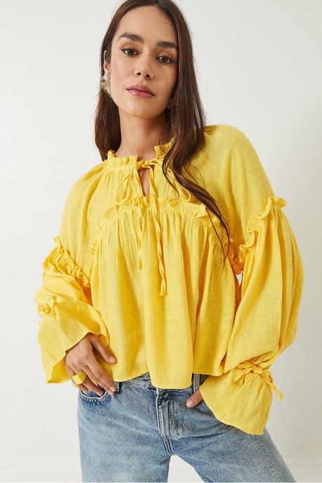 Bluse mit Fliege - Image 3