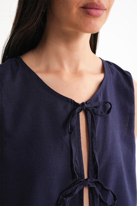 Rüschenbluse mit Schleifenfront - Image 6