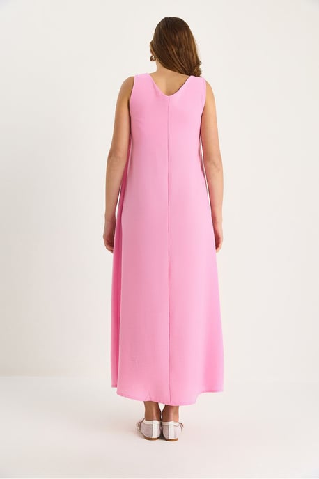 V-Ausschnitt Maxi-Kleid - Image 6