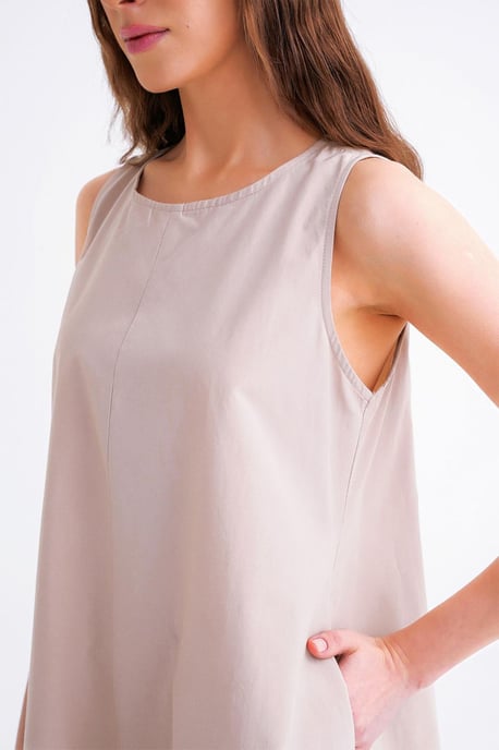 Lässig geschnittenes Maxikleid mit Taschen - Image 5
