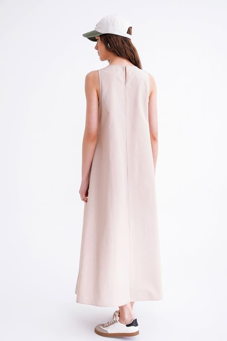 Lässig geschnittenes Maxikleid mit Taschen - Image 6