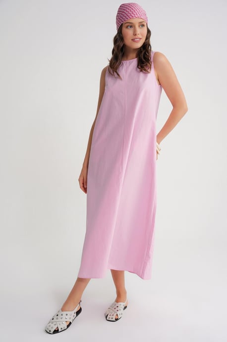 Lässig geschnittenes Maxikleid mit Taschen - Image 3