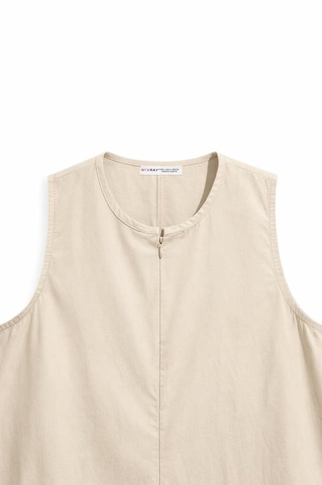 Maxikleid mit Kragen und Rüschendetails - Image 2