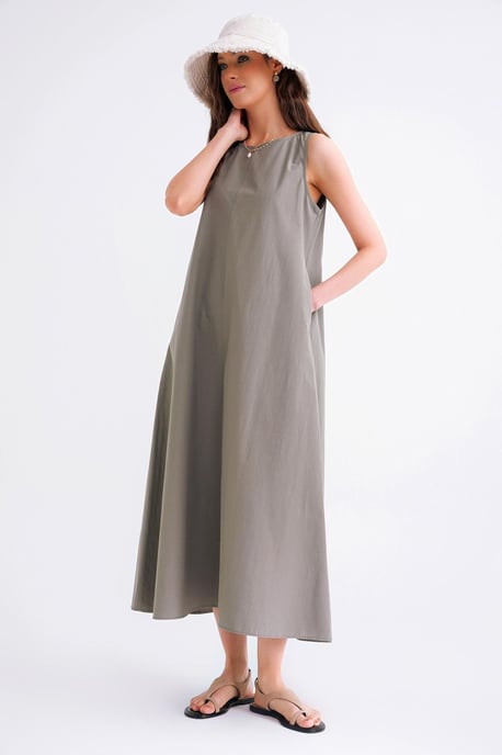 Lässiges Maxikleid mit Taschen - Image 3