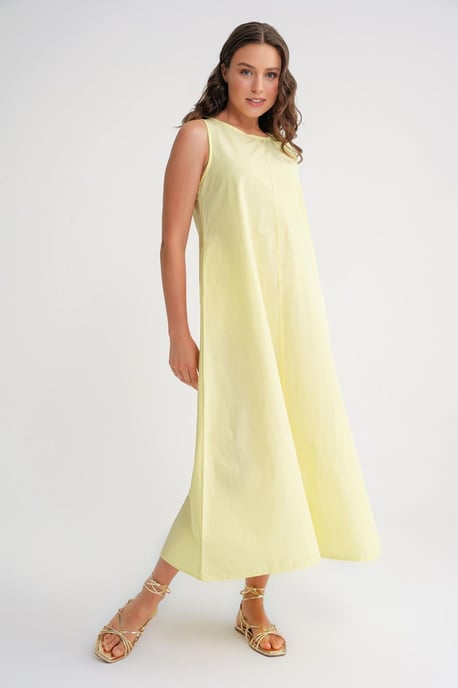 Lässig geschnittenes Maxikleid mit Taschen - Image 1