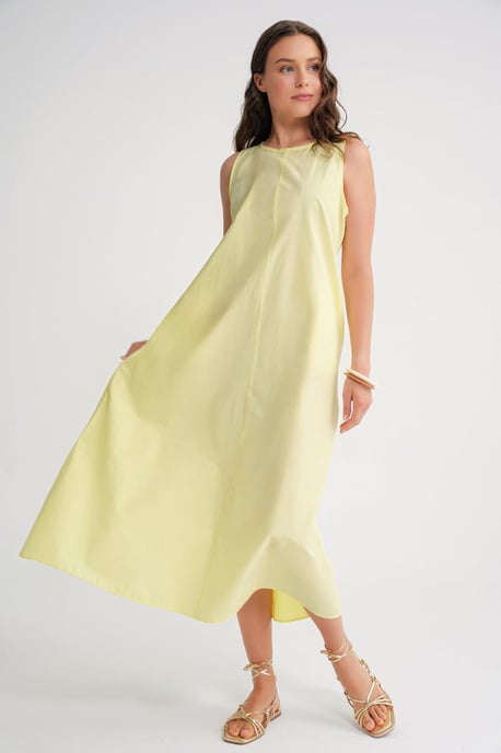 Lässig geschnittenes Maxikleid mit Taschen - Image 5