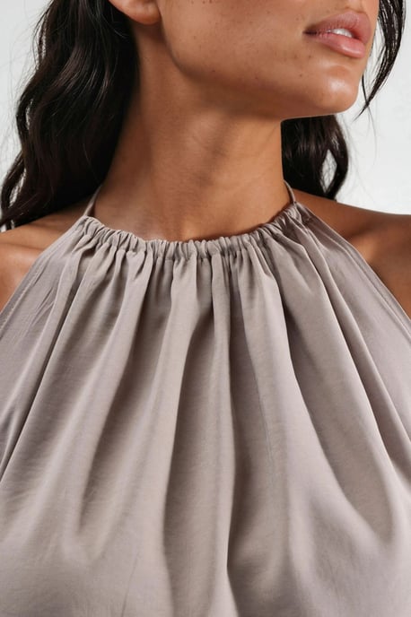 Halterneck-Midi-Kleid - Image 5