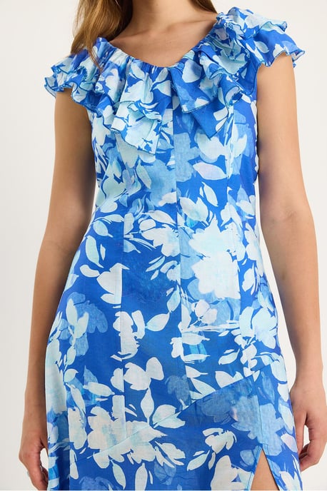 Midi-Kleid mit Rüschendetails - Image 6