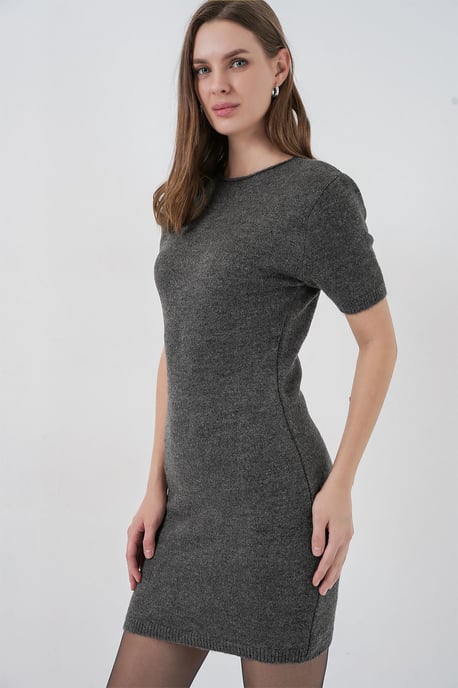 Basic Mini-Strickkleid - Image 3