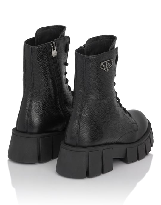 Stiefel Niedrig Flach Logo - Image 3
