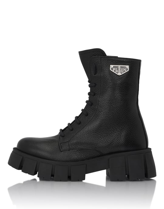 Stiefel Niedrig Flach Logo - Image 4