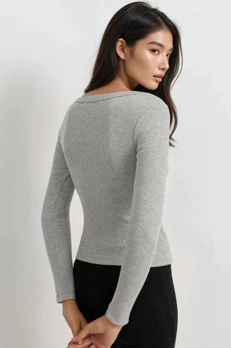 Basics Baumwollmischung T-Shirt - Image 3