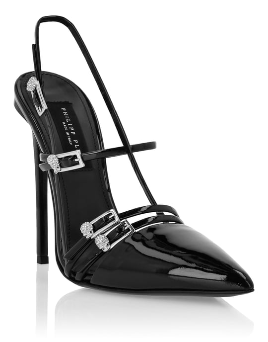 Slingback-Schuhe Skull - Image 1