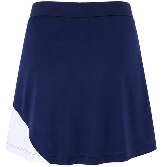 Asics Club Damen Tennis-Shorts in Marineblau/Weiß - Image 2