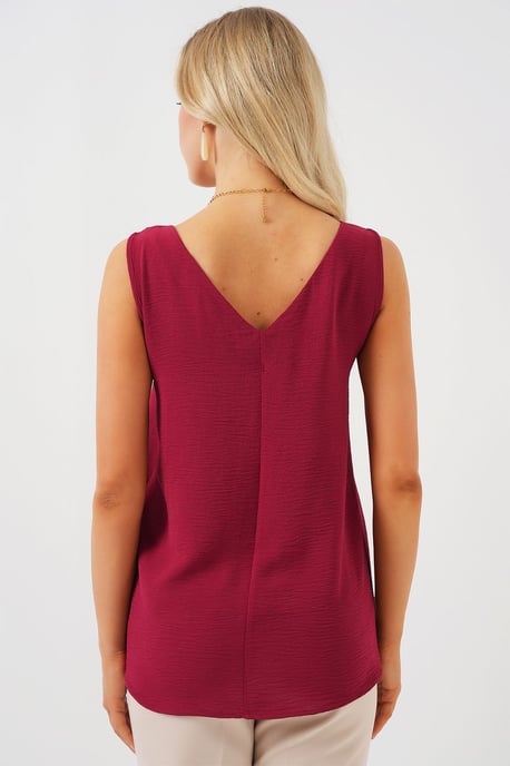 V-Ausschnitt Pull-On Bluse - Image 6