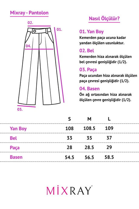 Hochtaillierte Gerade Beinhose - Image 6
