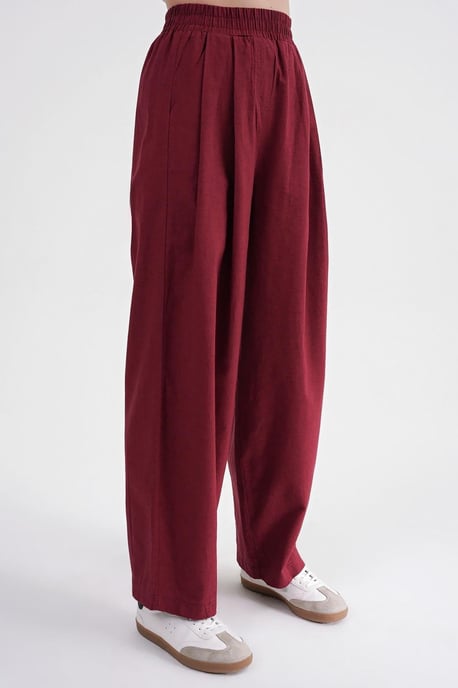 Gerade geschnittene Leinenhose - Image 5
