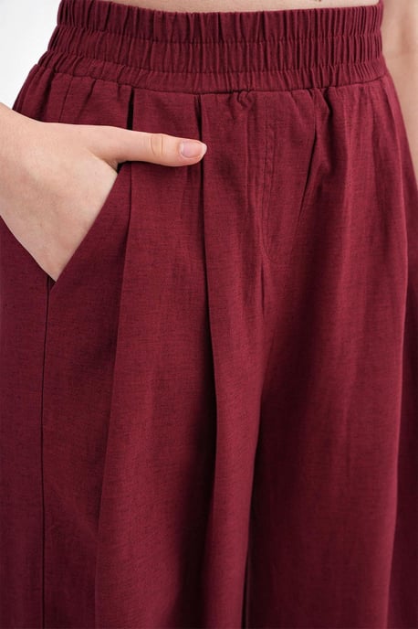 Gerade geschnittene Leinenhose - Image 6
