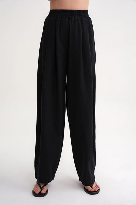 Gerade geschnittene Leinenhose - Image 4