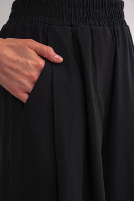 Gerade geschnittene Leinenhose - Image 6