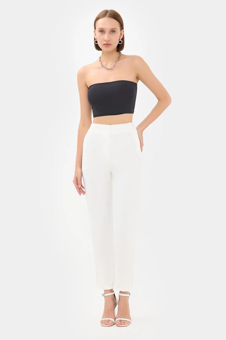 Hoch taillierte Karottenhose - Image 2