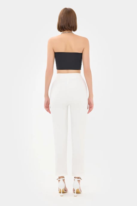 Hoch taillierte Karottenhose - Image 5