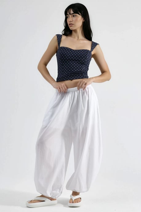 Hosen mit elastischem Bund und Ballonform - Image 2