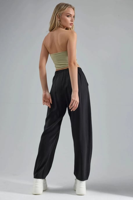 Weite gefaltete Hose - Image 3