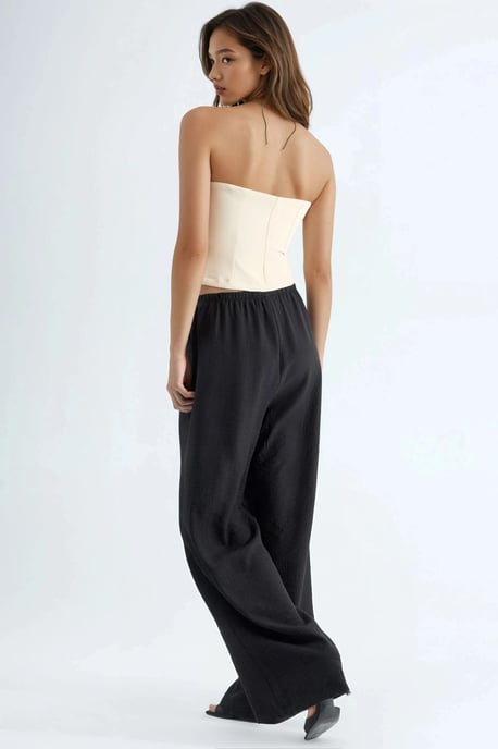  weite Hose mit Kordelzug und Taschen - Image 3