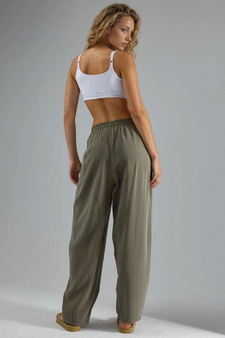 Weite gefaltete Hose - Image 3