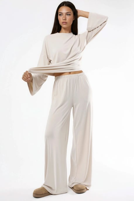 Pull-On Gerade Bein Hose - Image 1