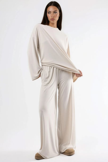 Pull-On Gerade Bein Hose - Image 5