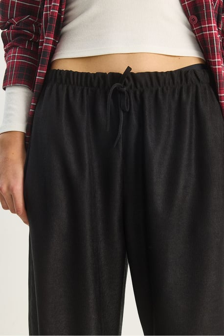 Hohe Taille Weite Bein Hose - Image 5