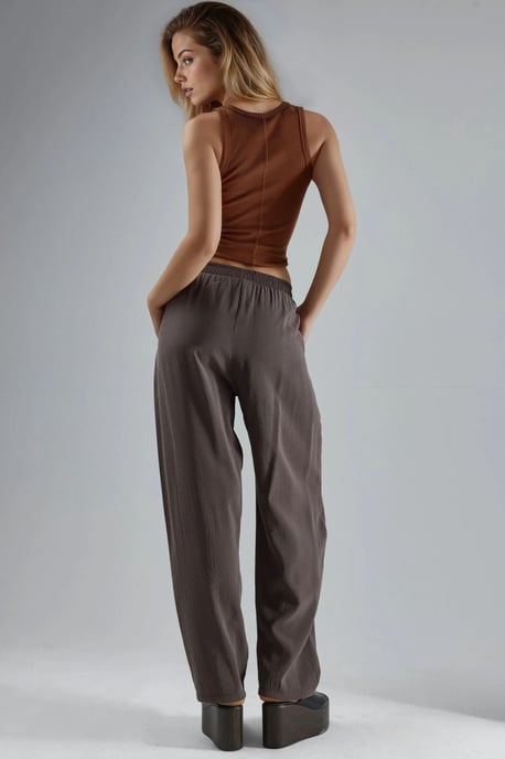 Weite gefaltete Hose - Image 3