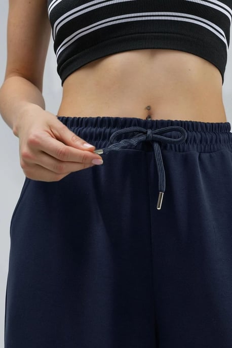 Mittelhohe Weite Beinform Modal-Hose - Image 6