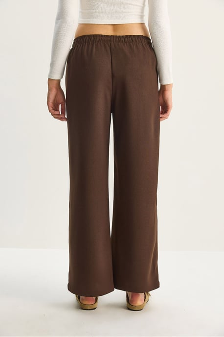 Weite Palazzo-Hosen mit Knotenverschluss - Image 6