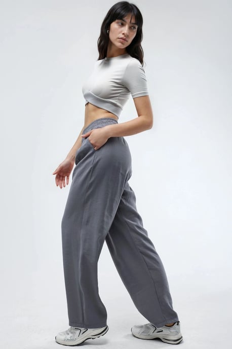 Weite gefaltete Hose - Image 3