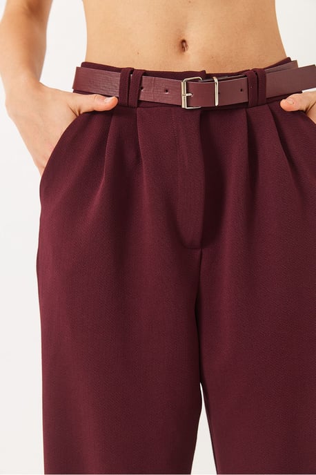 Bundfaltenweite Strickhose - Image 6