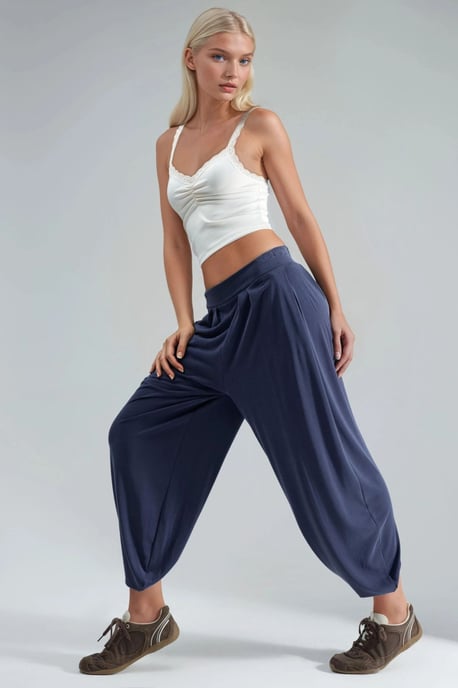 Faltige Salwar-Hosen - Image 2