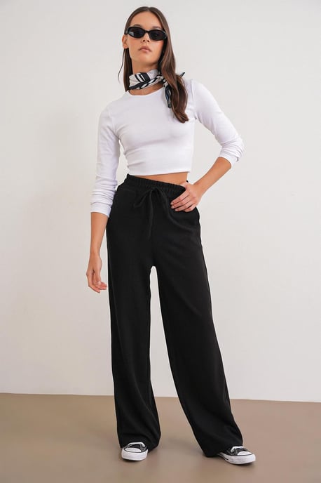 Gerippte gerade Hosen - Image 2