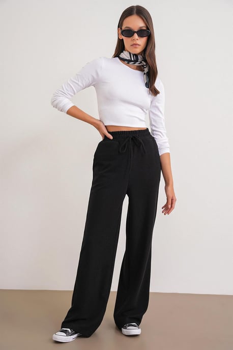 Gerippte gerade Hosen - Image 3