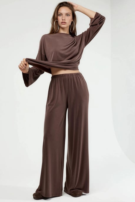 Pull-On Gerade Beinform Hose - Image 1