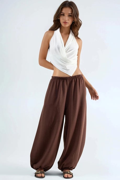Lässige Fit Pull-On-Hosen - Image 3